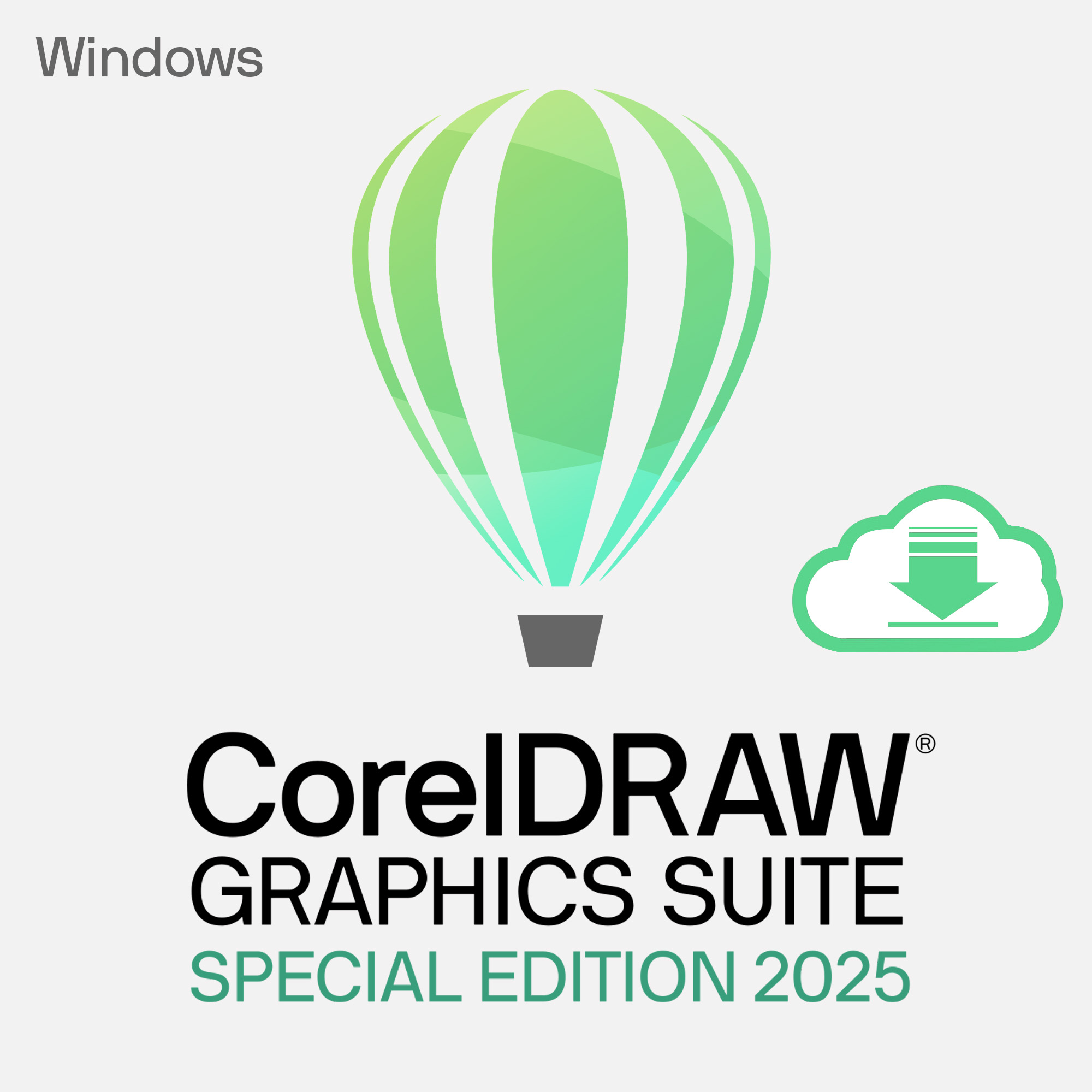 CorelDRAW Graphics Suite Spezial Edition 2025 ESD, Dauerlizenz, Windows, Deutsch
