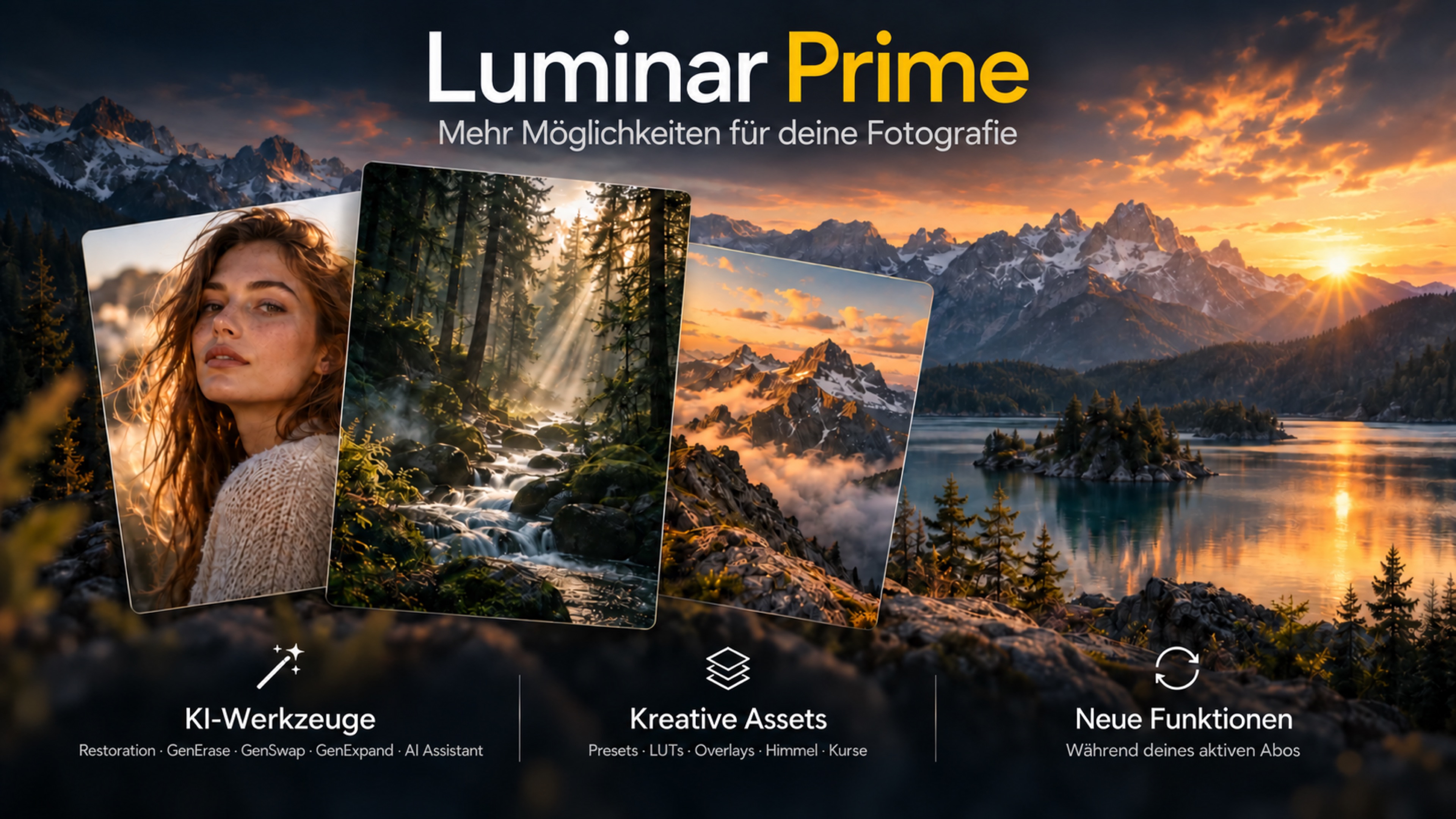 Skylum Luminar Max *2-Geräte + 3 Mobile / Dauerlizenz* inkl.1-Jahr Luminar Prime #KEY (ESD)