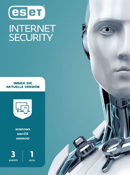 ESET Internet Security 3-Geräte / 1-Jahr DEUTSCH (ESD+KEY) Cyber Week Promo