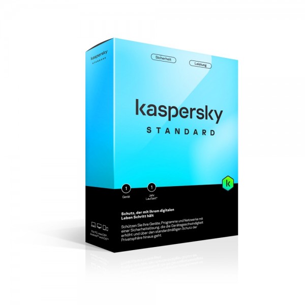 Kaspersky Standard 2024 1-Gerät / 1-Jahr Internet-Security als BOX Version