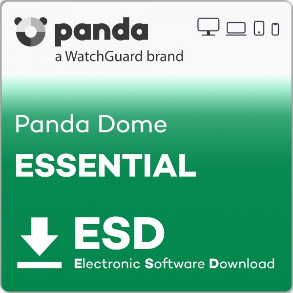 Panda Dome Essential 1-Gerät / 2-Jahre (ESD+KEY)