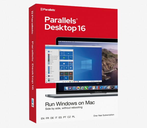 Parallels Desktop 16 Standard für MAC, BOX, *1-Jahr*