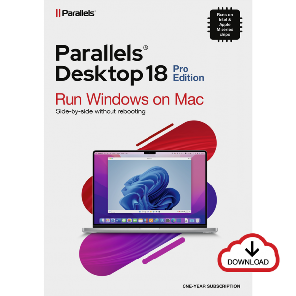 Parallels Desktop 18 PRO für MAC *1-Jahr* DE/ML #KEY (ESD)