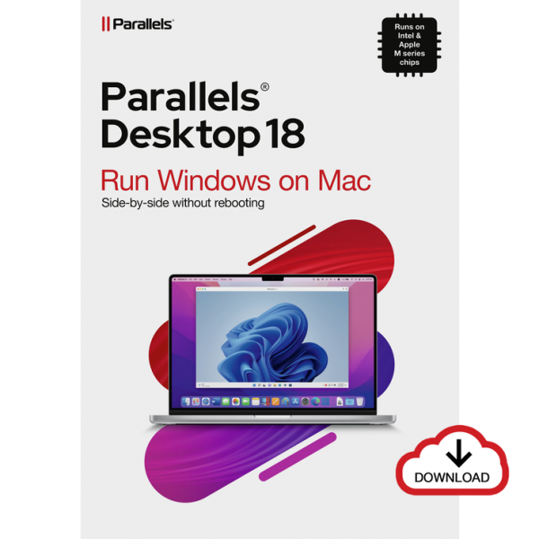 Parallels Desktop 18 Standard für MAC *Dauerlizenz* DE/ML #KEY (ESD)