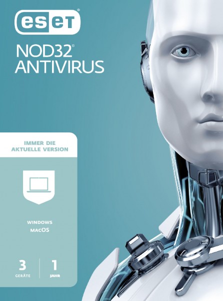 ESET NOD32 Antivirus 3-Geräte / 1-Jahr DEUTSCH (ESD+KEY)